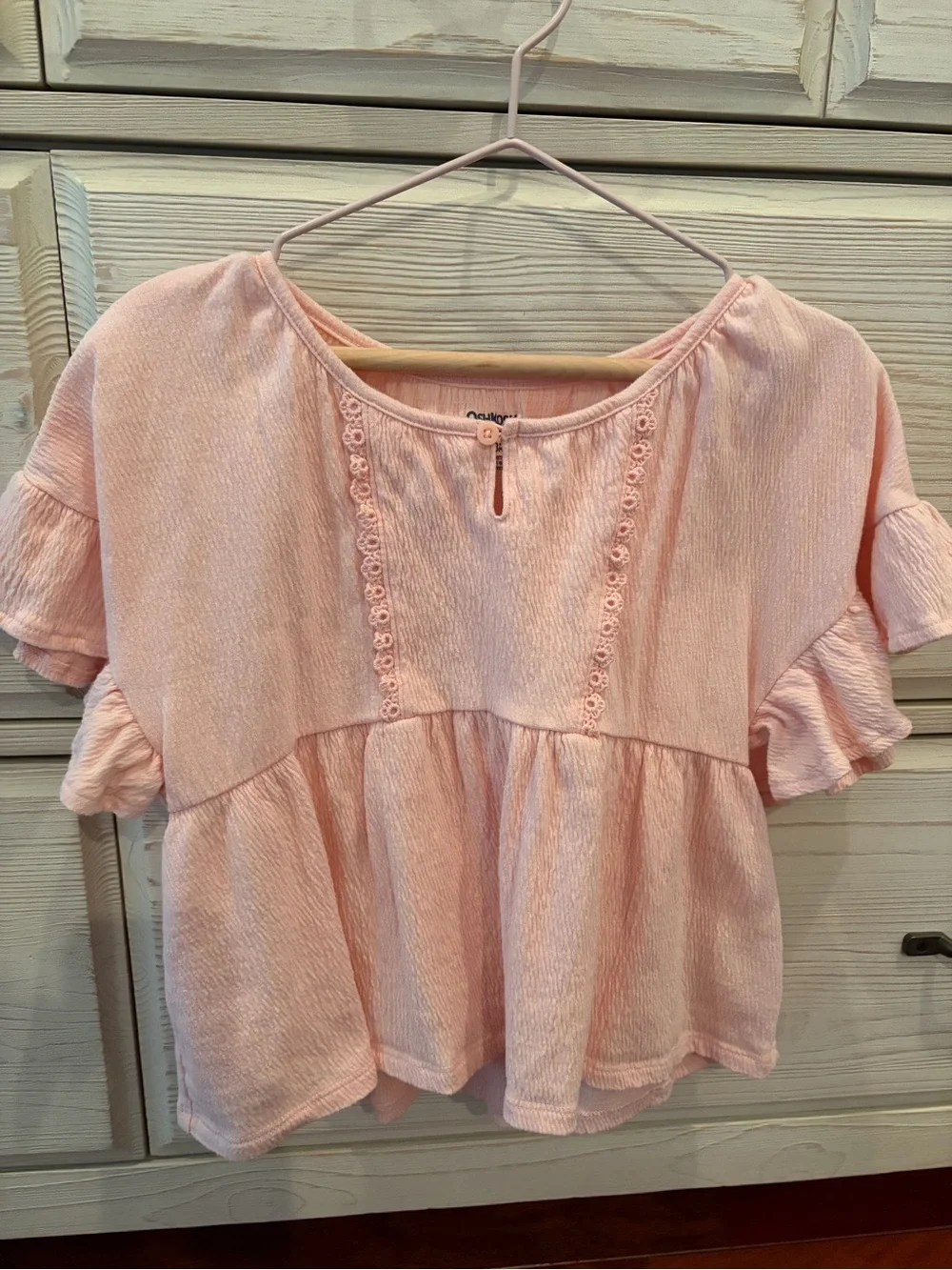 OSHKOSH girls top size 8